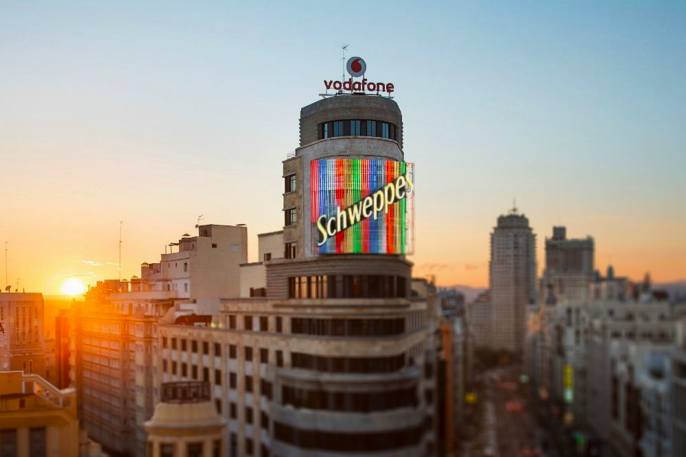 Arquitectura clásica en el centro de Madrid